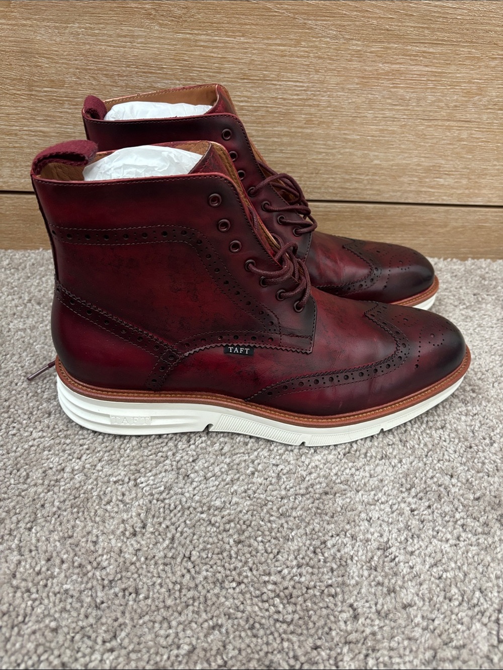 Taft boot in Oxblood